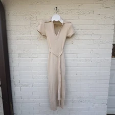 Anthropologie Joie Knit Midi Dress Women Small Boho Casual Date Night