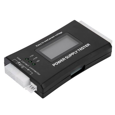PC 20/24 Pin 4 PSU ATX BTX ITX SATA HDD Power Supply LCD Digital Tester Meter D