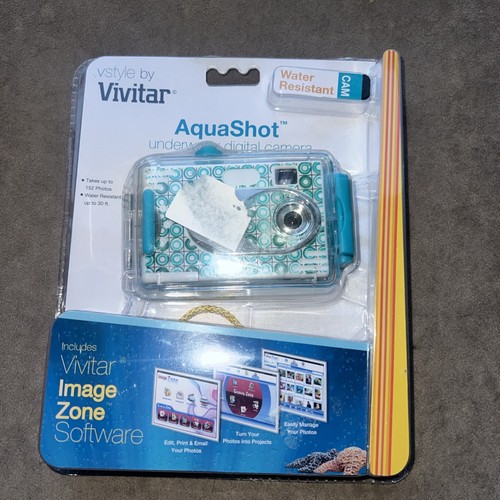 Vivitar AquaShot Underwater Digital Camera Water Resistant New and Sealed