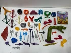 Vintage Masters of the Universe MOTU Weapons & Accessories Lot 80s, 40+ Parts