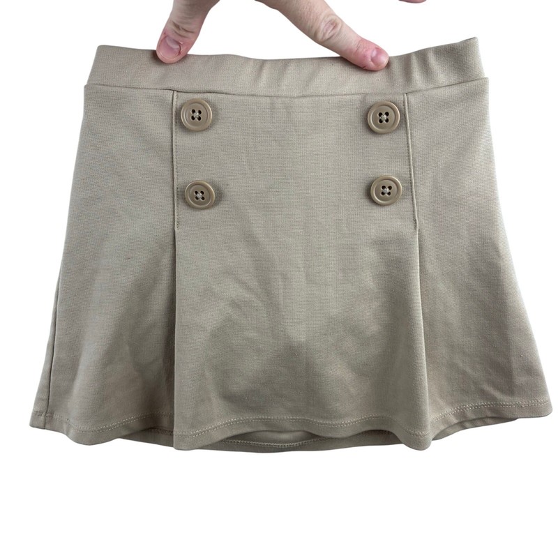 The Children’s Place Khaki Skort Uniform Girls 5T School Skirt