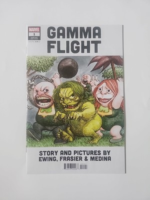 GAMMA FLIGHT #1 WHERE THE WILD THINGS ARE 1:25 INCENTIVE 1ST PRINT MARVEL