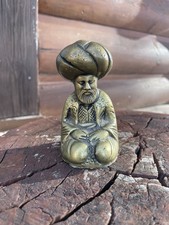 Vintage Brass Sufi Statue/Figurine