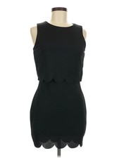 Boohoo Women Black Cocktail Dress 8