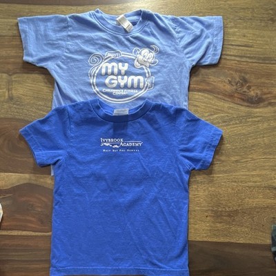 Rabbit Skins 3 Blue Monkey Graphic Short Sleeve T-Shirt Unisex Baby Toddler
