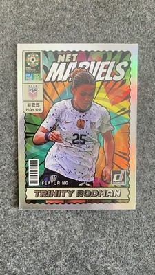 2023 Panini Donruss FIFA Women's World Cup - Net Marvels Trinity Rodman #25