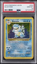 2023 POKEMON CLASSIC BLASTOISE & SUICUNE EX DECK #003 BLASTOISE PSA 10