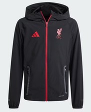 Image of KiDS LIVERPOOL FC TIRO 25 COMPETITION VIS TECH TRAVEL JACKET Size S 9-10 Yrs