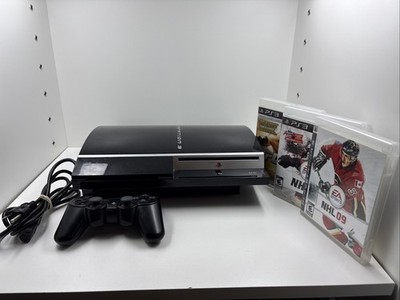Sony PlayStation 3 PS3 Fat CECHL01 80GB Video Game Console 4.83 FW w/ Controller