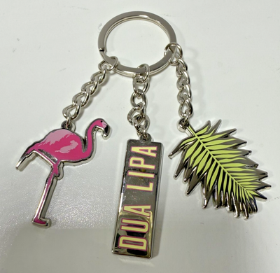 DUA LIPA 2017 USA TOUR Musical +++ NEW RULES KEYCHAIN +++ OFFICIAL