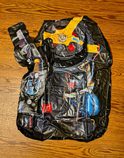 Ghostbusters Inflatable Proton Pack w/ GB Engineering ID Badge