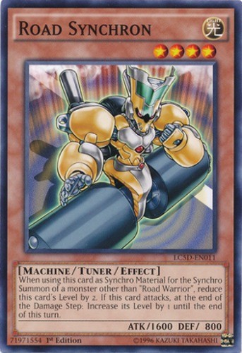 Road Synchron LC5D-EN011 Common 1st Edition Lightly Played Yugioh Card