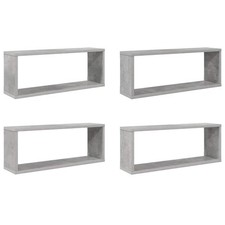 Wall Shelves Floating Rack Display Shelf Bookshelf Engineered Wood vidaXL