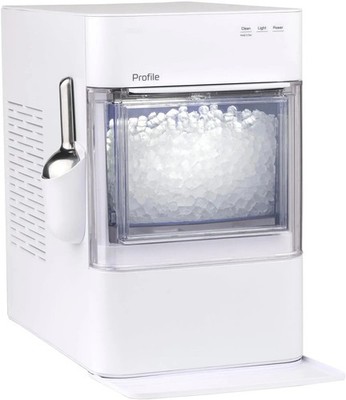 OPEN BOX- GE Profile Opal 2.0 Ultra Nugget Ice Maker WHITE OB XPIO23SWOW