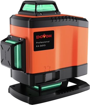 DOVOH 4X360° Laser Level 360 Self Leveling, 16 Line Laser Leveler for Constructi