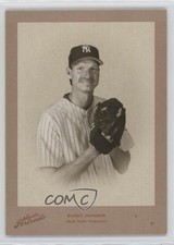 2005 Donruss Studio Portraits Zenith Sepia Black & White /40 Randy Johnson 0f6a