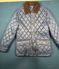 Ralph Lauren Polo Kids Quilted Jacket Blue 10/12 M