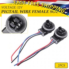 2PCS Bulb 3157 Socket Front Brake Turn Light ...