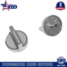 W10698166 2-Pack Gas Range Knobs D-Shape Fit Amana Whirlpool for WCG97US0DS00