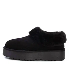 Xti Women's Winter Suede Clogs Size 7