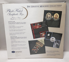 Creative Memories Black Ruled Refill 12x12 Pages Old Style 5/10 Sealed New