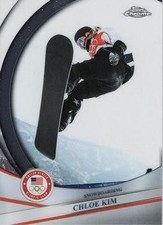 2026 Topps Chrome U.S. Winter Olympic & Paralympic Team Chloe Kim 116 USA