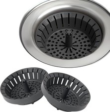 Kitchen Sink Strainer 3.25 Anti-Clog Food Catcher, Flexible Drain Basket