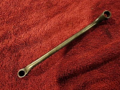 Vtg. Blue Point X-1214  3/8'' x 7/16''  12 Point Offset  Box Wrench, Date Code G