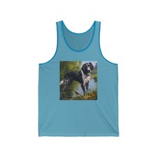 Large Munsterlander - Unisex Jersey Tank