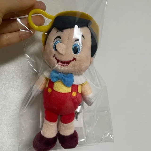 Disney Official Pinocchio Plush Keychain (New)