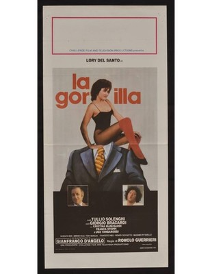 Plakat LA GORILLA Lory Del Santo Tullio Solenghi Guerrieri Bracardi B407