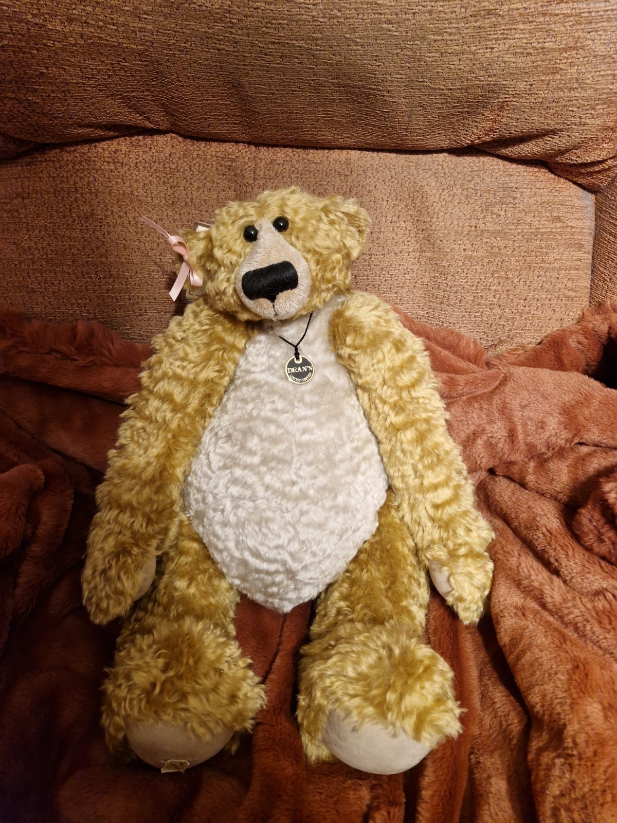 Dean's Ragbook Bear Patsy Paws 21