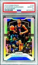 Shai Gilgeous-Alexander SILVER REFRACTOR PRIZM PSA 10