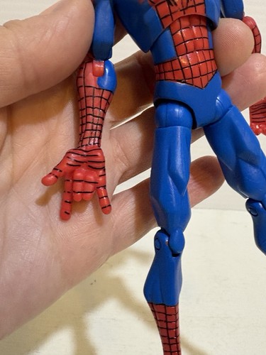 Spectacular Spider-man Super-Poseable Animated Series Hasbro 2008 Rare Figure - Foto 8 di 11