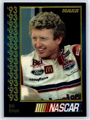 1993 Maxx Premier Plus Bill Elliott Junior Johnson & Associates #11