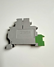 Phoenix Contact DOKD 1.5-T Terminal Block DIN Rail Grey w/ Green | Lot of 12