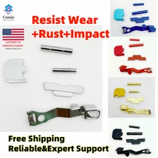 Combo Kit Glock GEN 1/2/3/4/5 Extended Slide Stop Release 43/43X/48 Lever Pin