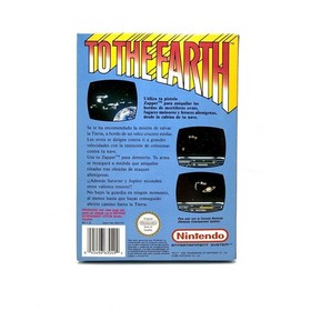 To The Earth Nintendo NES CIB ESP SPANISH VERSION