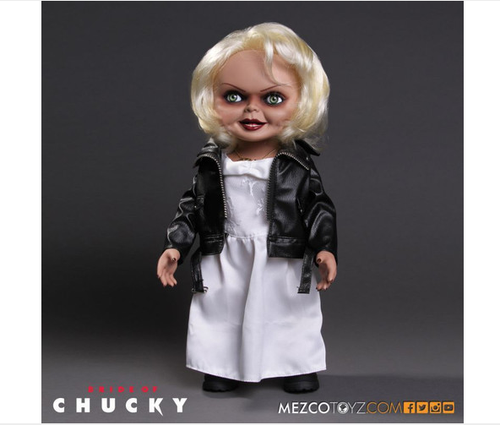 Mezco Toyz Child's Play Bride Of Chucky Talking Tiffany Horror NIB Doll 78015 - Picture 4 of 8