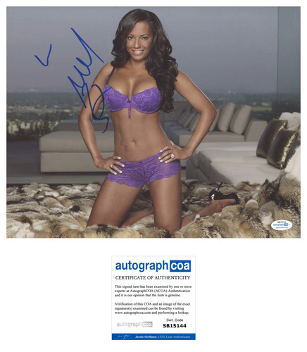 Mel B Signed 11x14 Photo Sexy Shot Scary Spice Girls ACOA