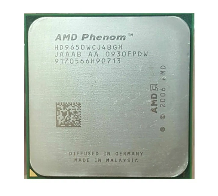AMD Phenom X4 9650 HD9650WCJ4BGH CPU 4Core 2.3 GHz 95W Socket AM2+ Processors - Image 2 of 4