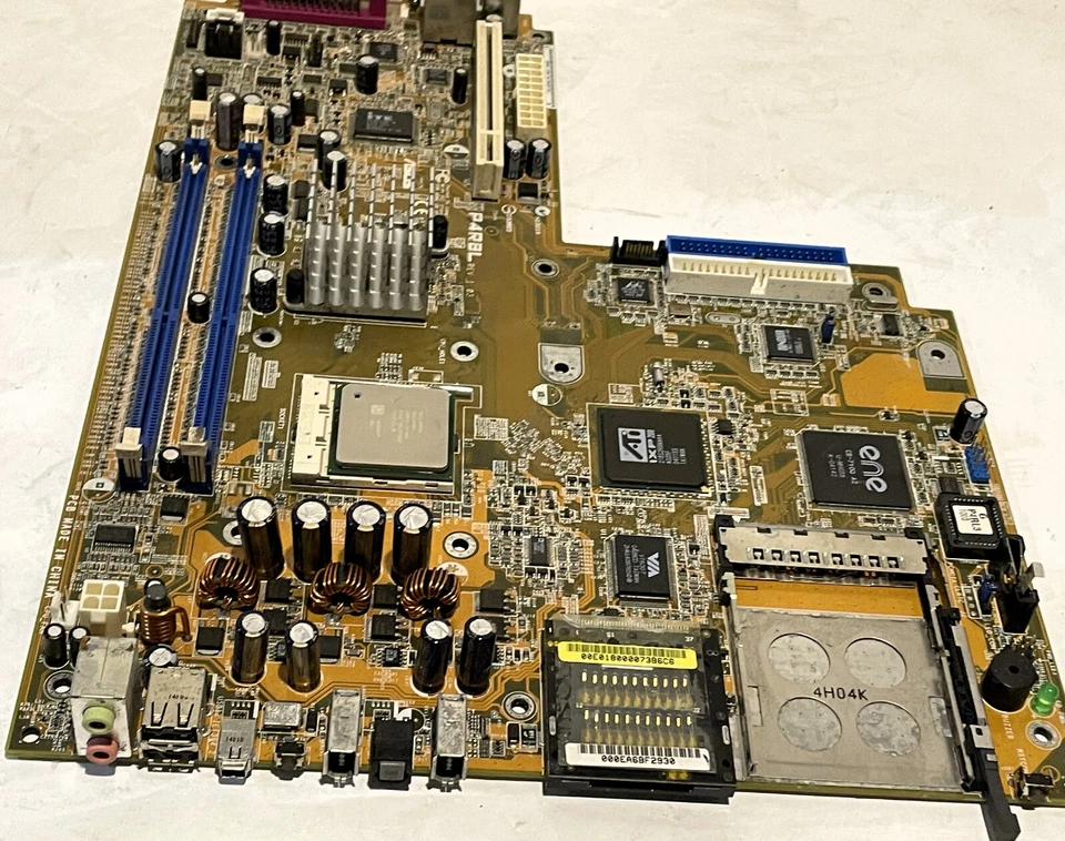 ASUS P4R8L Rev 1.03 Socket 478 2x DDR PCI  Motherboard - Image 3 of 4
