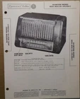 SAMS PHOTOFACT SERVICE MANUAL 80-15 SILVERTONE RADIO 8024 8025 478,206-1