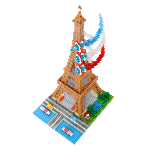 Nanoblock PARIS, Banks of the Seine Deluxe Edition, NB-057, 2500 Pcs, Lvl 4, NEW - Picture 5 of 7
