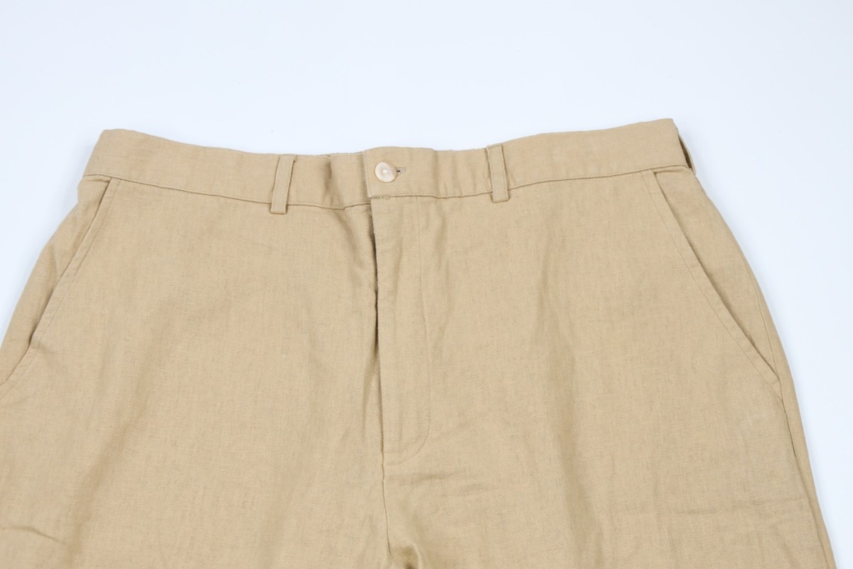 Linen Trousers Natural Beige 90’s～ Linen Trousers Natural Beige 90's～ Linen Trousers Natural