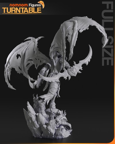 Illidan Grantempesta Modello in resina Figurino da Assemblare e dipingere - Imagen 7 de 11