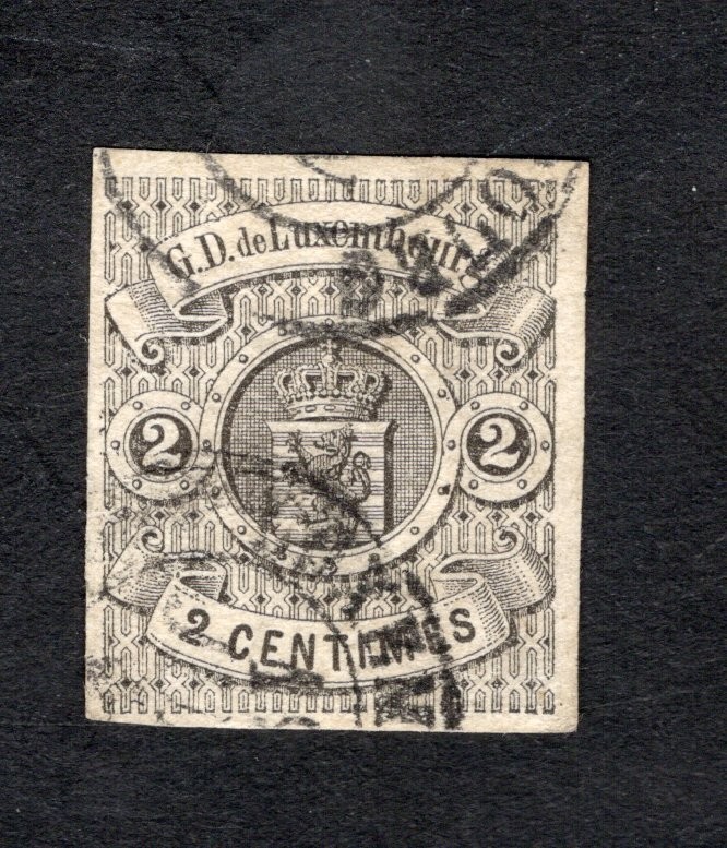 Luxembourg 1860 stamp Mi#4 START10%ONLY used  CV=840$