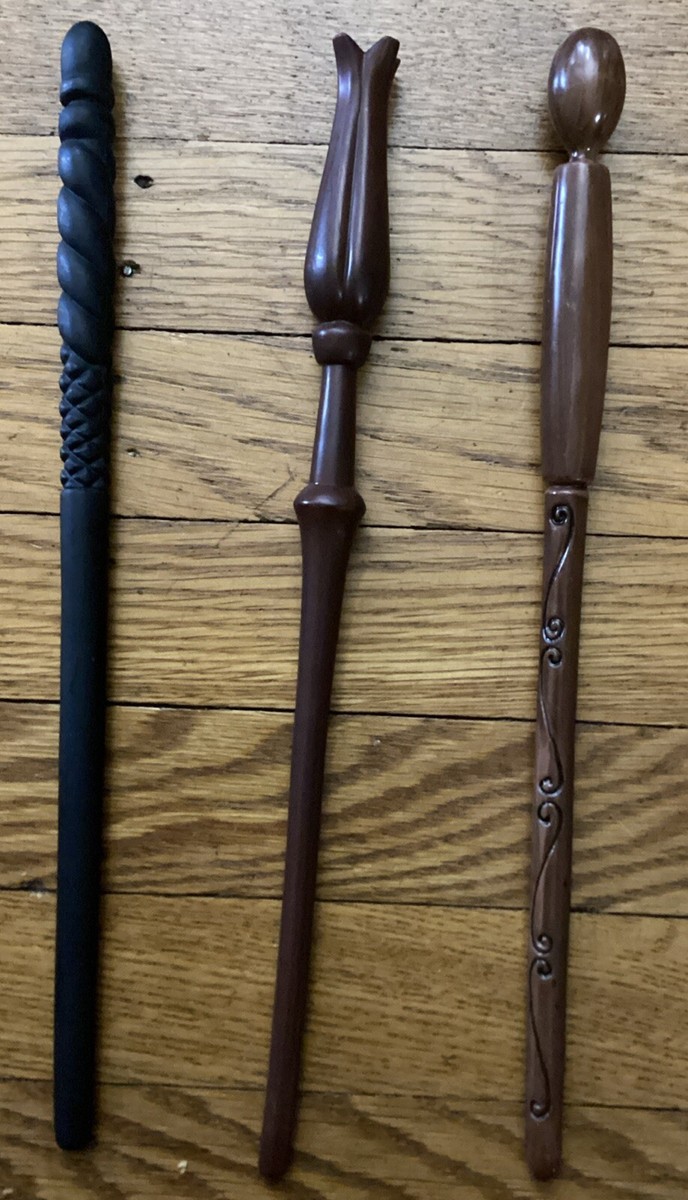 3 Replica Wands Harry Potter Series GINNY WEASLEY, LUNA LOVEGOOD