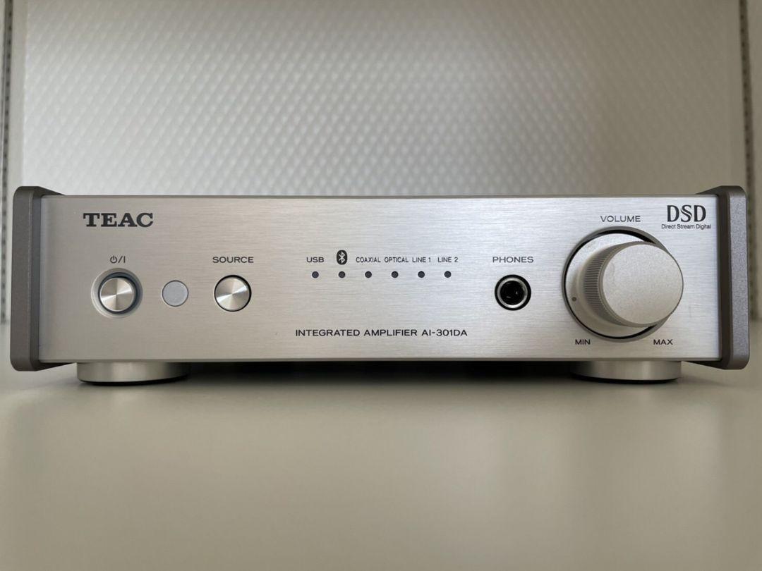 TEAC AI-301DA-SP Silver USB DAC Stereo Integrated Amplifier TEAC AI-301DA-SP Silver USB DAC Stereo Integrated Amplifier