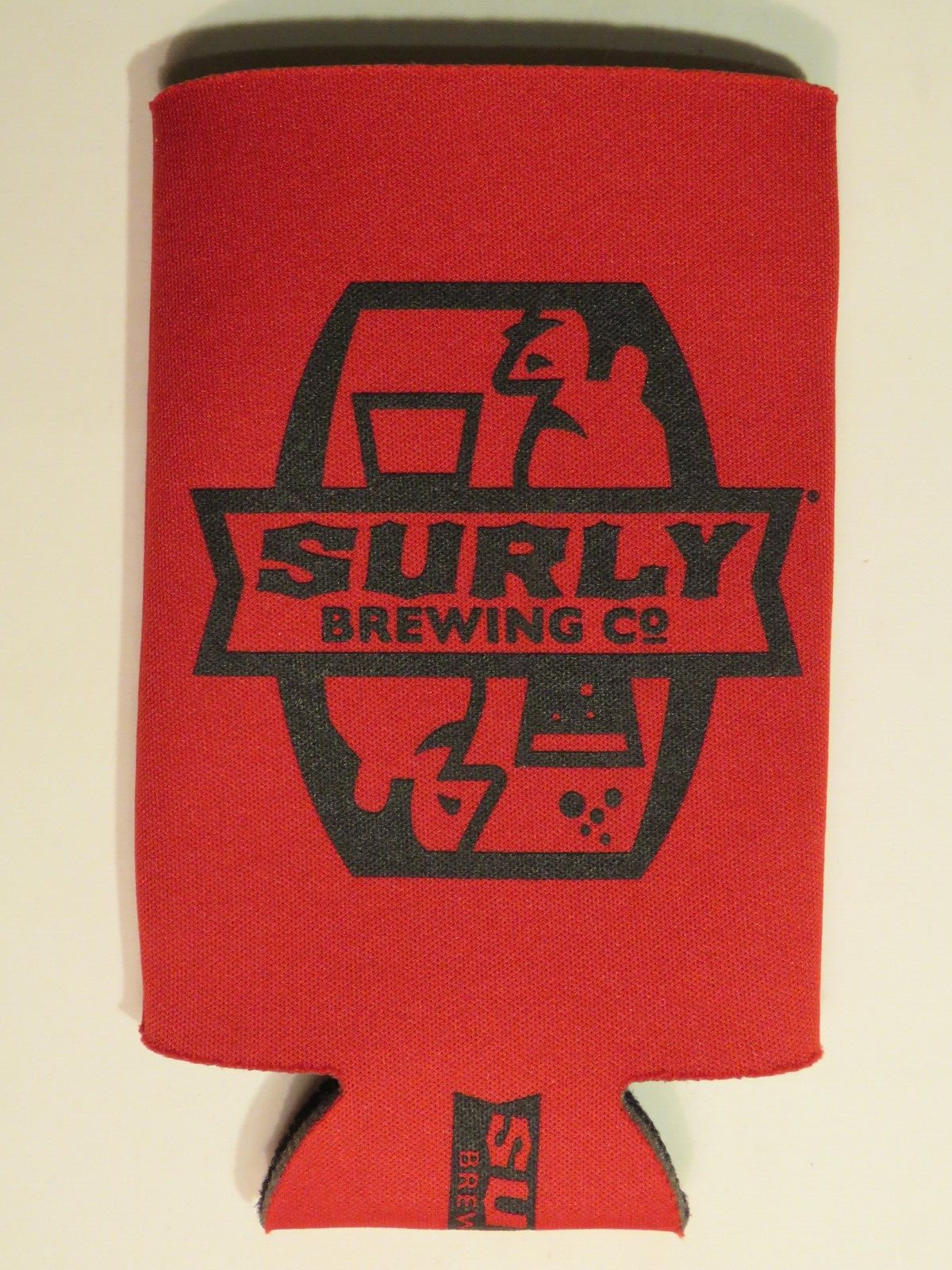 Insulated Beer Bottle Can Holder Koozie: SURLY Brewing Co ~ Minneapolis, MN